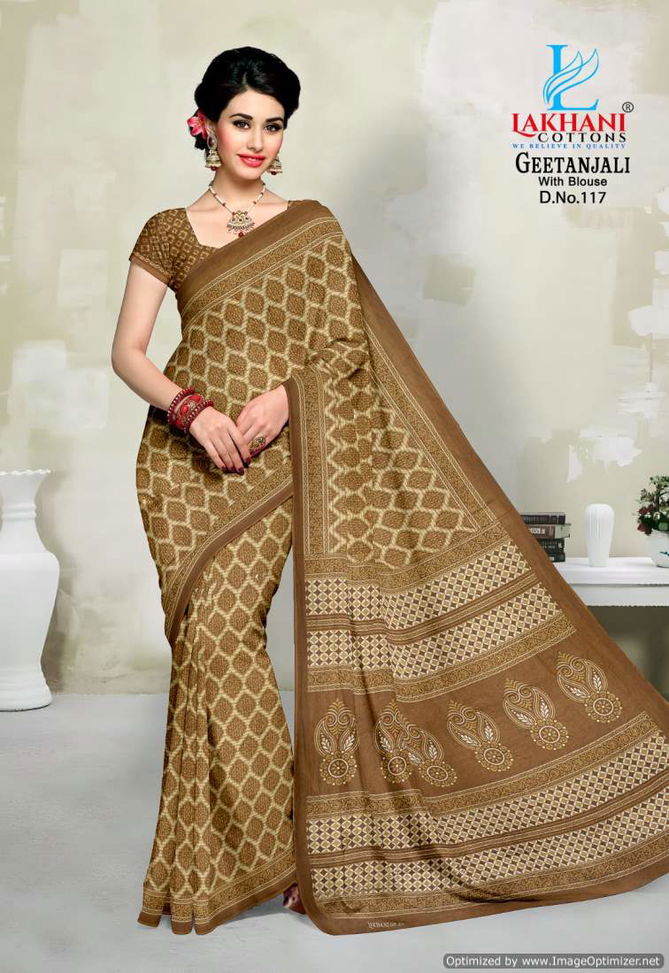 Geetanjali By Lakhani Heavy Cotton Printed Sarees Wholesalers In Delhi